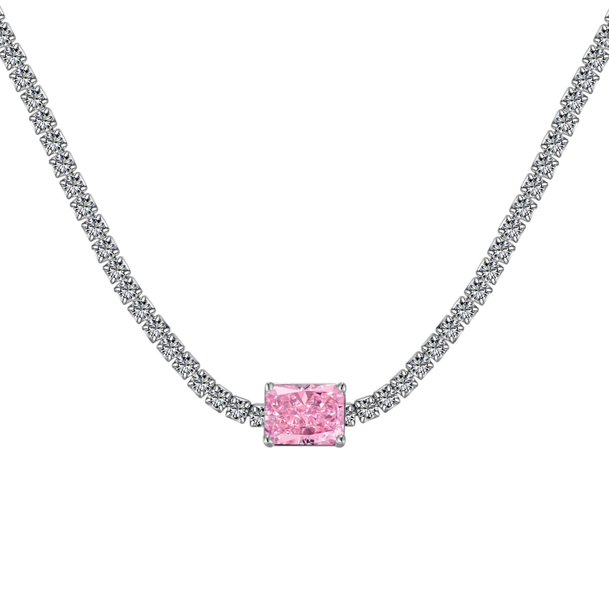 [Tonmkive Jewelry] Collier émeraude de 2,0 carats orné