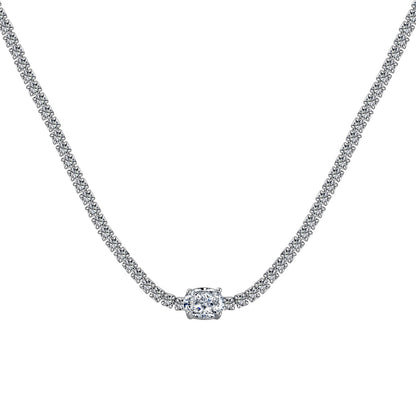 [Tonmkive Jewelry]Collier ovale brillant de 1,0 carat