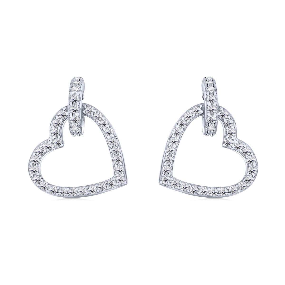 [Tonmkive Jewelry]Boucles d'oreilles cœur délicates