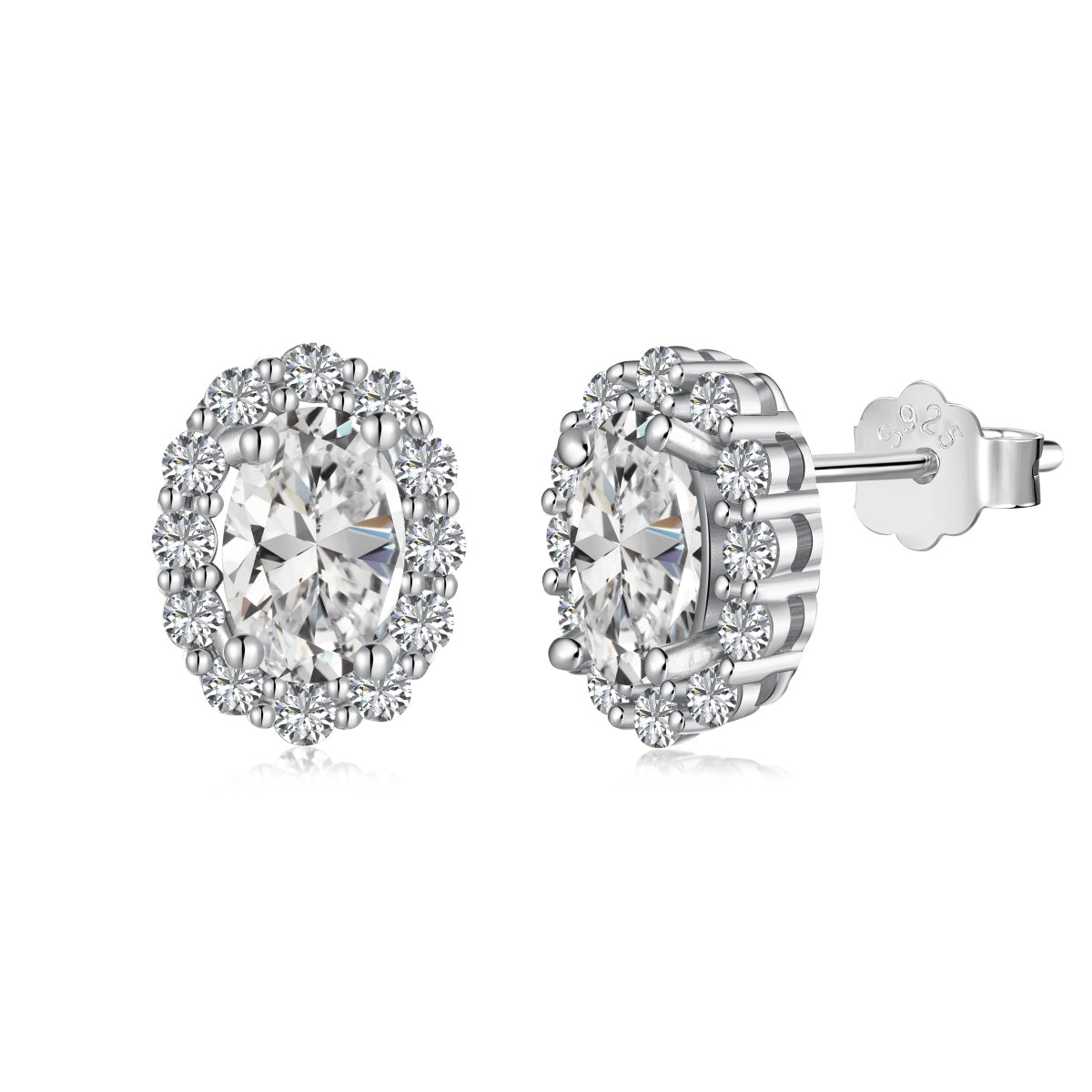 [Tonmkive Jewelry]Boucles d'oreilles ovales délicates et uniques pour tous les jours