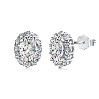 [Tonmkive Jewelry]Boucles d'oreilles ovales délicates et uniques pour tous les jours