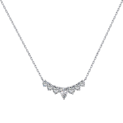 [Tonmkive Jewelry]Collier Cœur Fin et Coloré