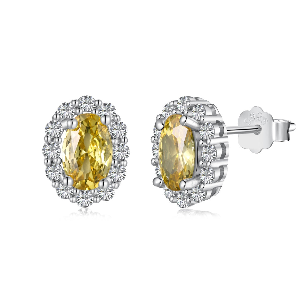 [Tonmkive Jewelry]Boucles d'oreilles ovales délicates et uniques pour tous les jours