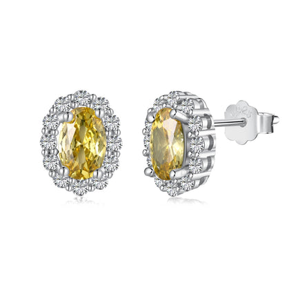 [Tonmkive Jewelry]Boucles d'oreilles ovales délicates et uniques pour tous les jours