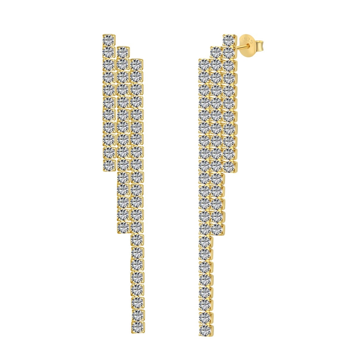 [Tonmkive Jewelry]Boucles d'oreilles de banquet délicates et luxueuses