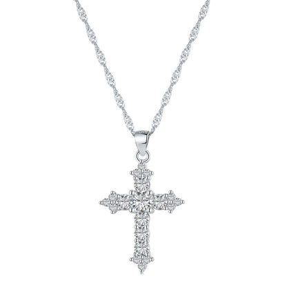 [Tonmkive Jewelry]Collier délicat en forme de croix