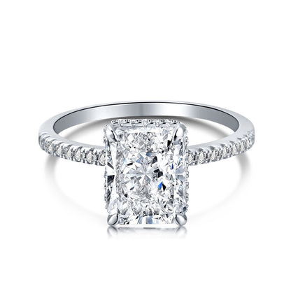[Tonmkive Jewelry]Bague de Fiançailles Luxueuse 4.0 Carats