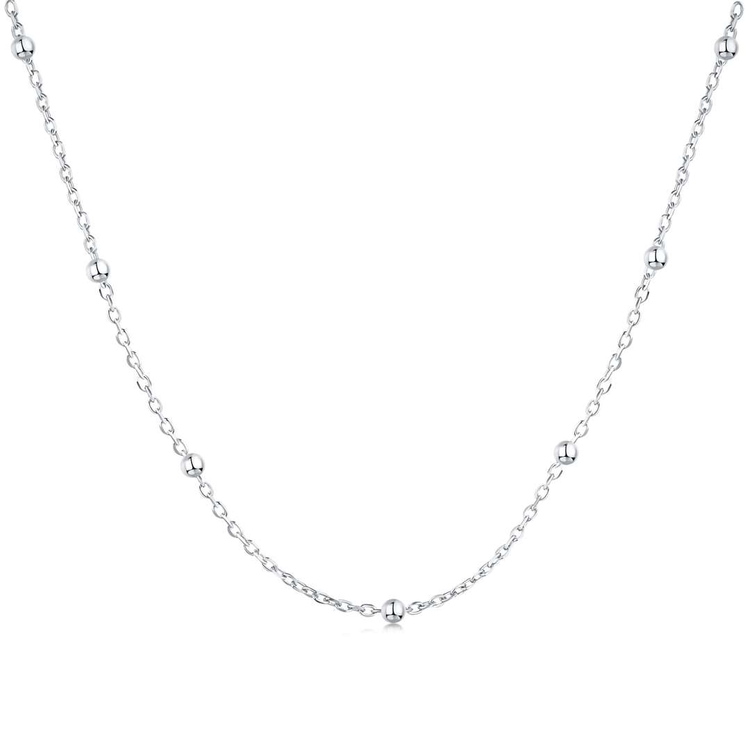 [Tonmkive Jewelry] Collier ras de cou simple à petites perles