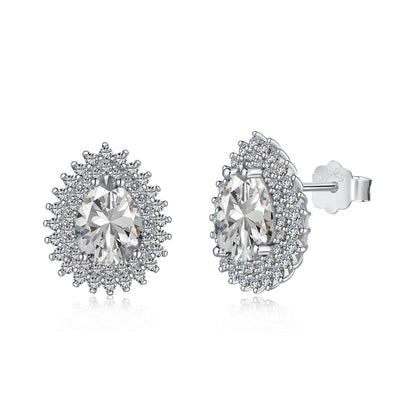 [Tonmkive Jewelry]Boucles d'oreilles quotidiennes délicates et magnifiques en forme de poire