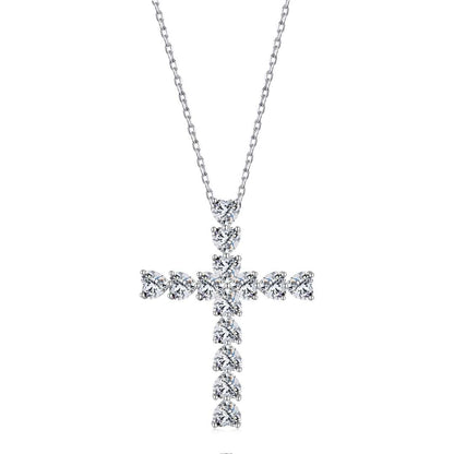 [Tonmkive Jewelry]Collier en forme de croix lumineuse