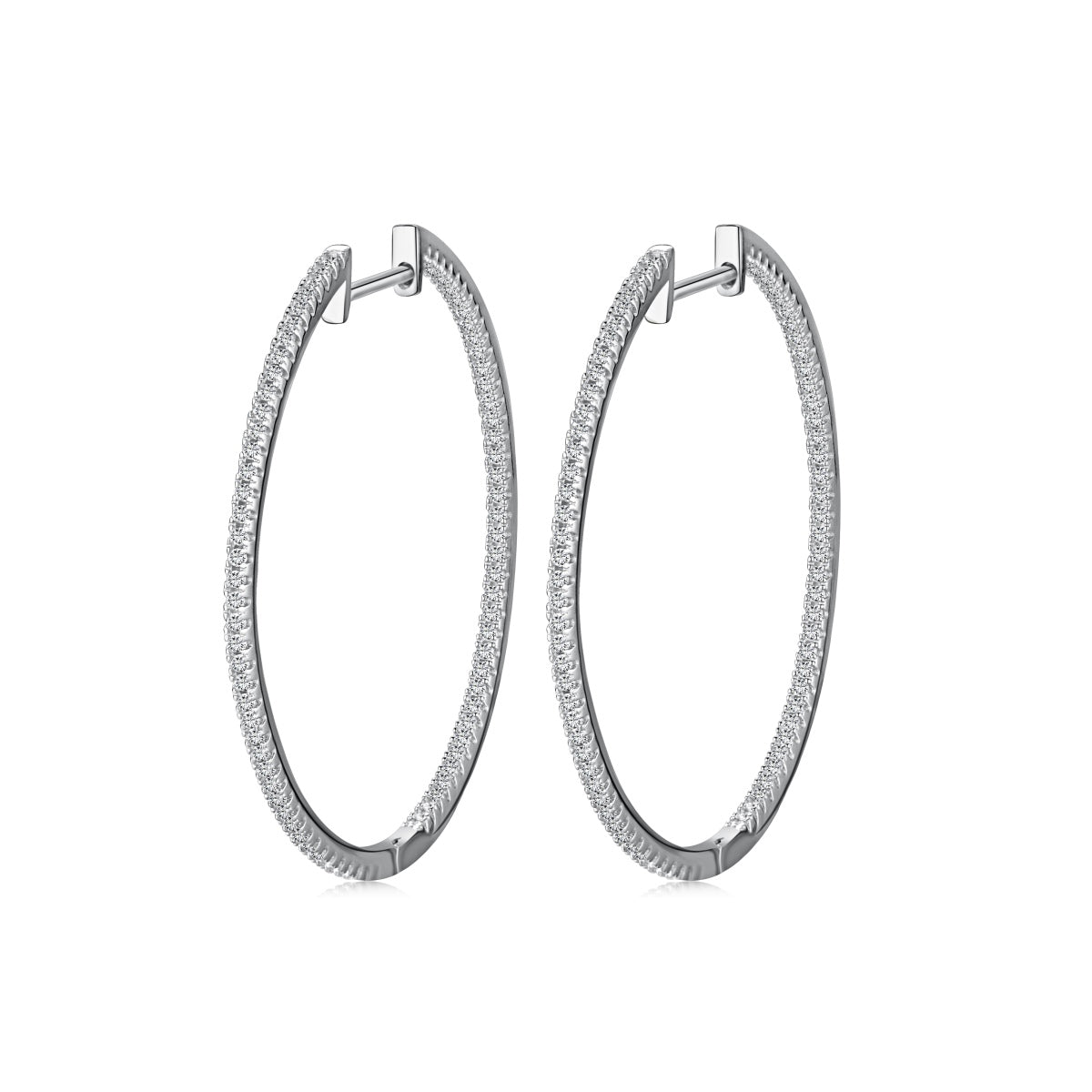 [Tonmkive Jewelry]Grandes Boucles d'oreilles créoles populaires