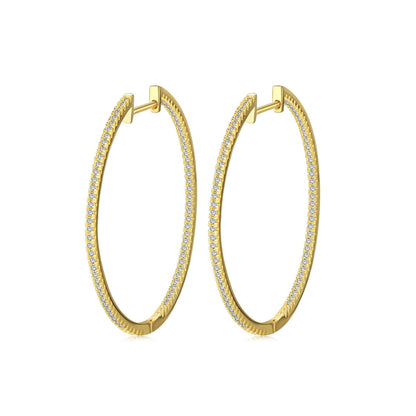 [Tonmkive Jewelry]Grandes Boucles d'oreilles créoles populaires