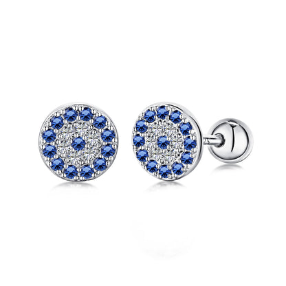[Tonmkive Bijoux]Boucles d'oreilles clous d'oreille œil de diable