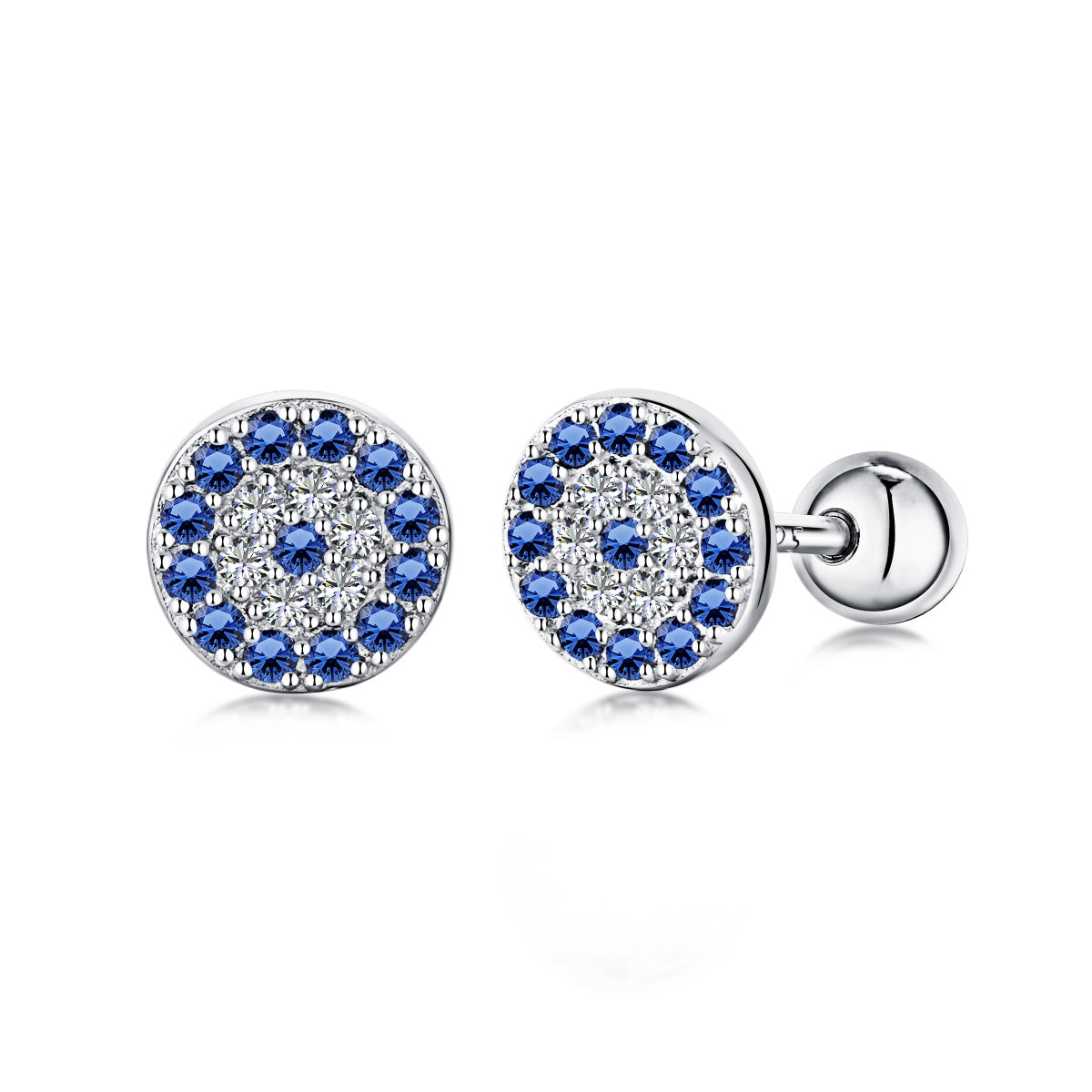 [Tonmkive Bijoux]Boucles d'oreilles clous d'oreille œil de diable