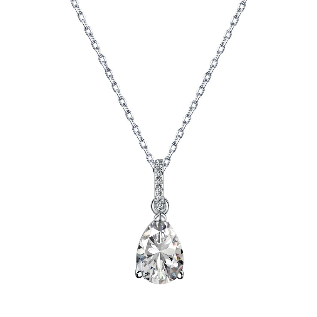 [Tonmkive Jewelry] Collier de mode délicat en forme de goutte d'eau