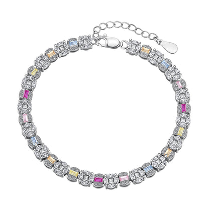 [Tonmkive Jewelry]Bracelet quotidien multi-coupes éclatant et radieux
