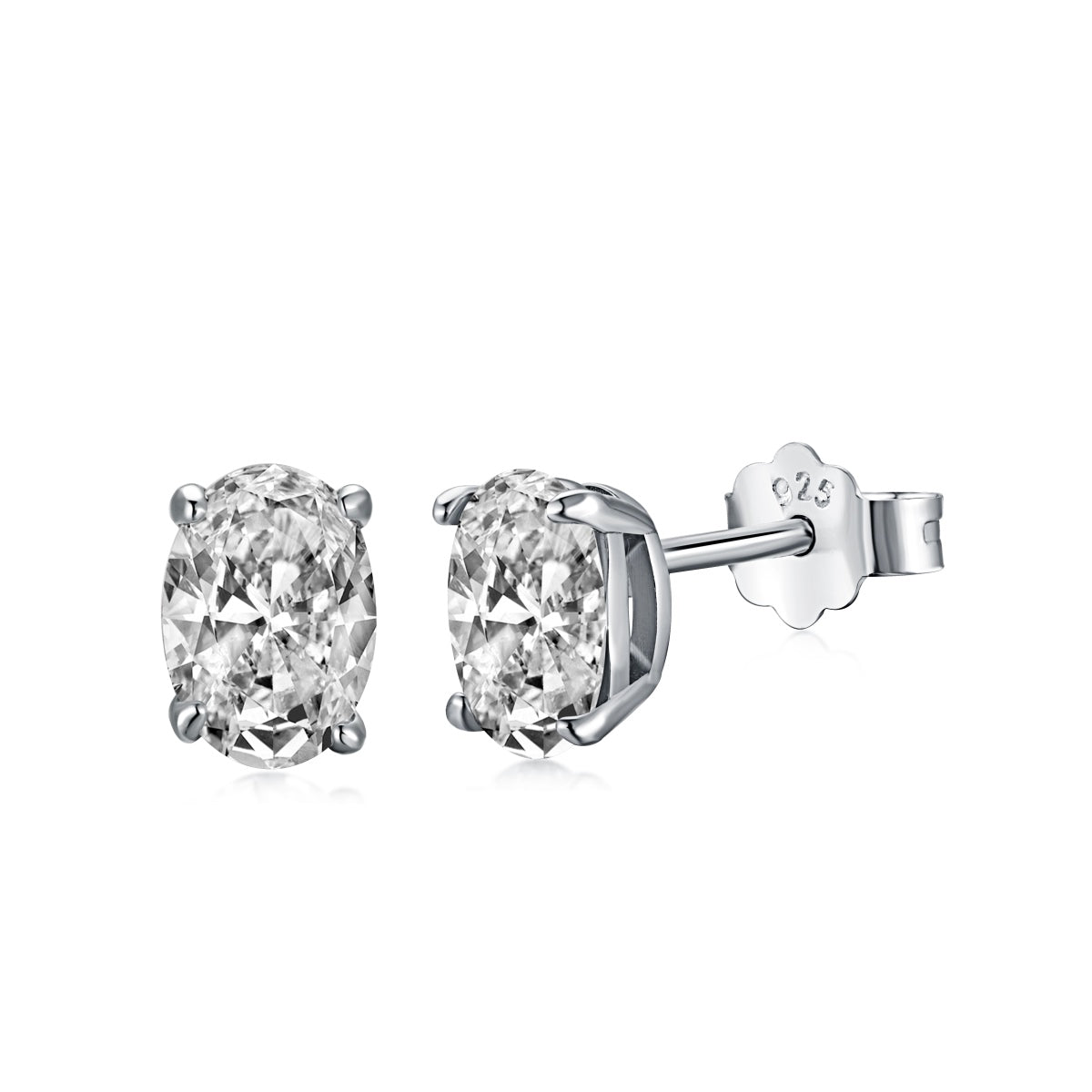 [Tonmkive Jewelry]Boucles d'oreilles ovales classiques, dignes et élégantes