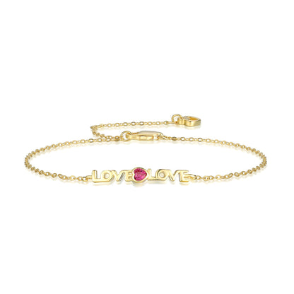 [Tonmkive Jewelry]Bracelet Amoureux Cœur Romantique