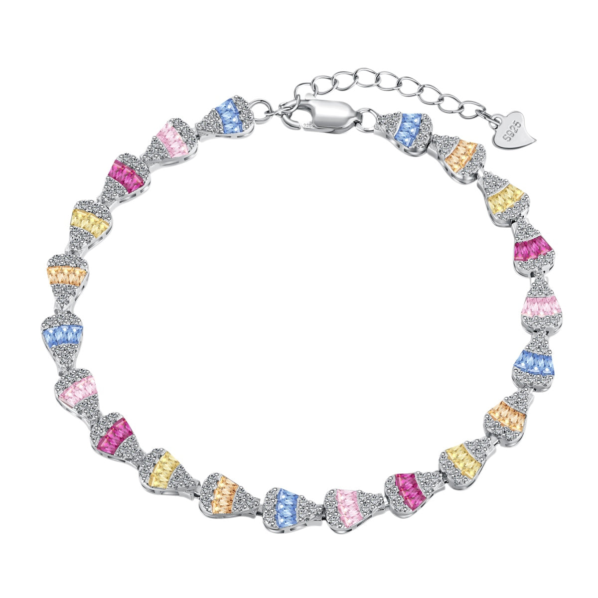 [Tonmkive Jewelry]Bracelet quotidien en forme de goutte d'eau rayonnante