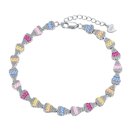 [Tonmkive Jewelry]Bracelet quotidien en forme de goutte d'eau rayonnante