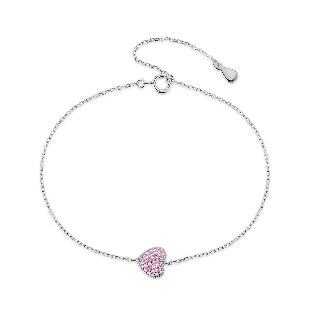 [Tonmkive Jewelry]Bracelet cœur doux et polyvalent