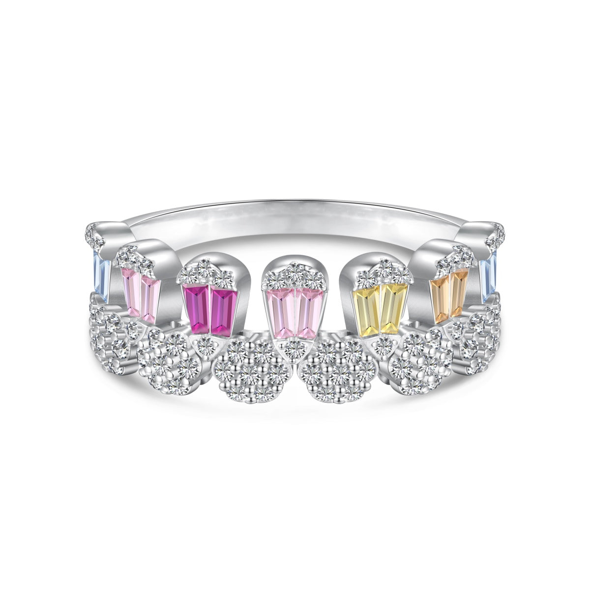 [Tonmkive Jewelry]Magnifique Bague Quotidienne Taille Radiant