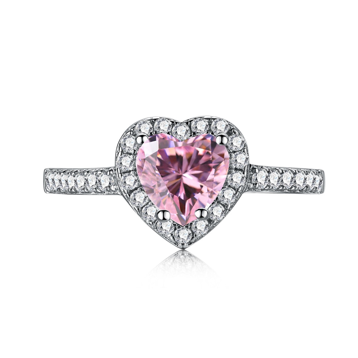 [Tonmkive Jewelry]Bague Amoureux Cœur Romantique Éternité Splashy