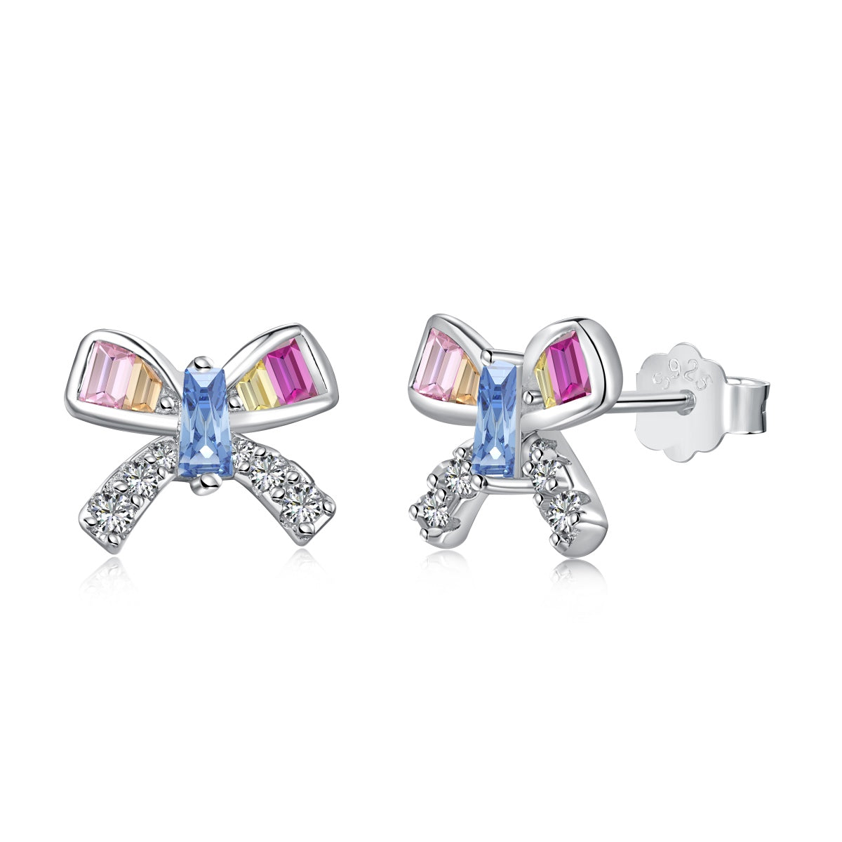 [Tonmkive Jewelry]Boucles d'oreilles quotidiennes ornées en forme de papillon