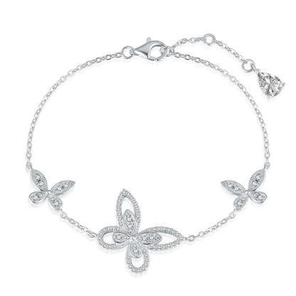 [Tonmkive Jewelry]Bracelet Pendentif Papillon Délicat