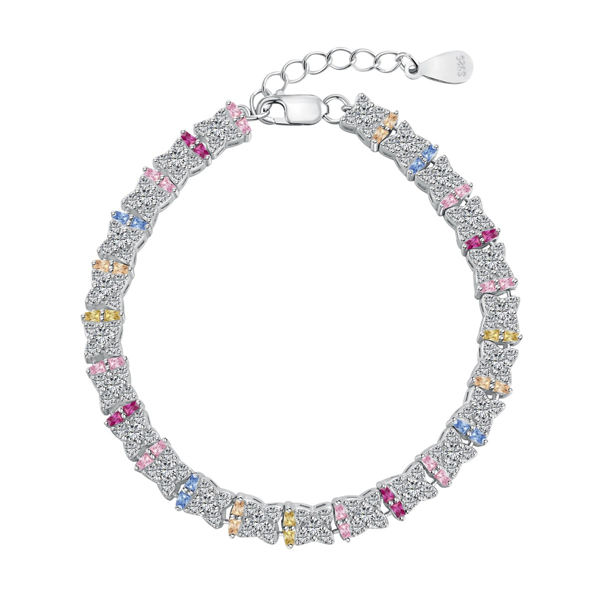 [Tonmkive Jewelry]Bracelet quotidien unique en forme de fleur colorée