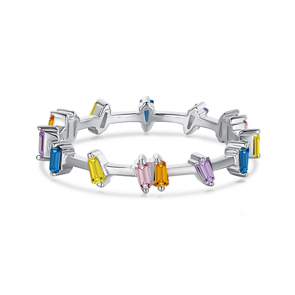 [Tonmkive Jewelry] Bague quotidienne unique de taille trapèze