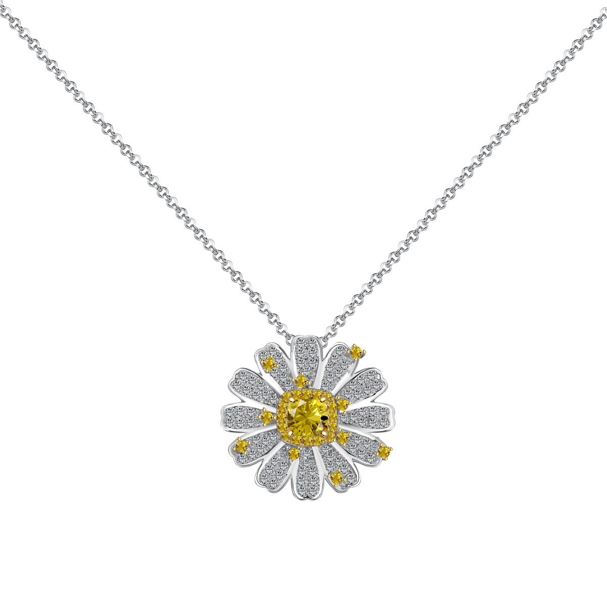 [Tonmkive Jewelry]Collier Marguerites Exquis