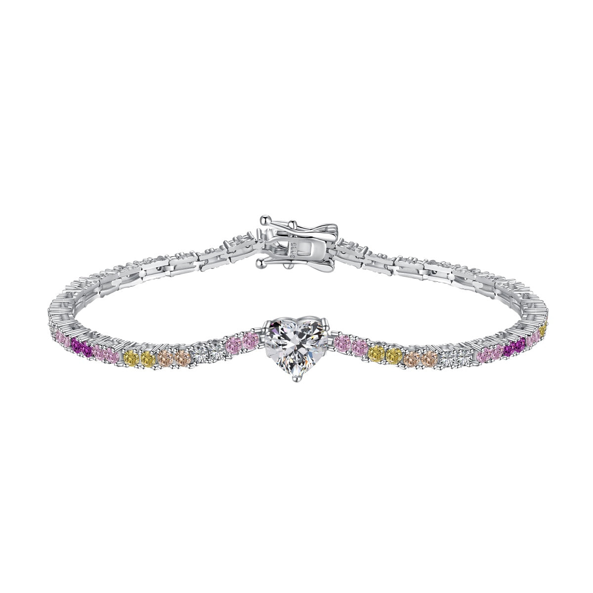 [Tonmkive Jewelry]Bracelet Romantique Coeur Délicat pour Amoureux