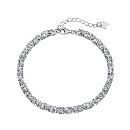 [Tonmkive Jewelry]Bracelet Romantique Coeur Scintillant pour Amoureux