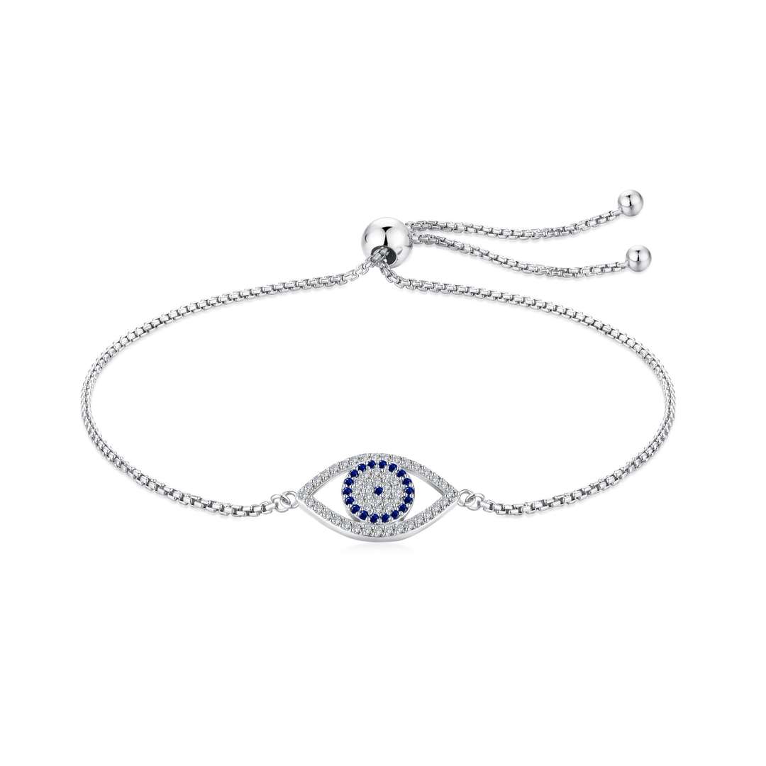 [Tonmkive Jewelry]Collier éblouissant en forme d'œil