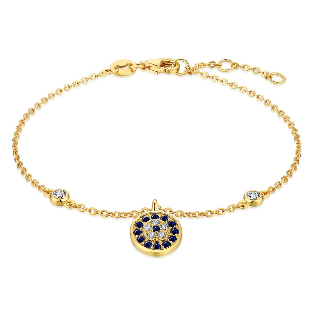 [Tonmkive Jewelry]Bracelet forme ronde Œil de Diable