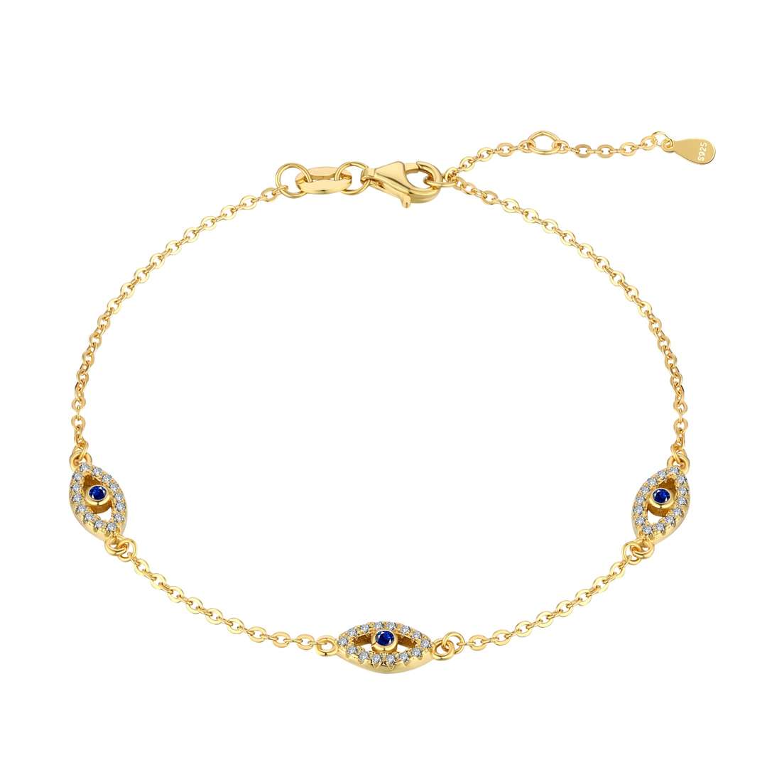 [Tonmkive Jewelry]Collier avec Pendentif Œil Turc