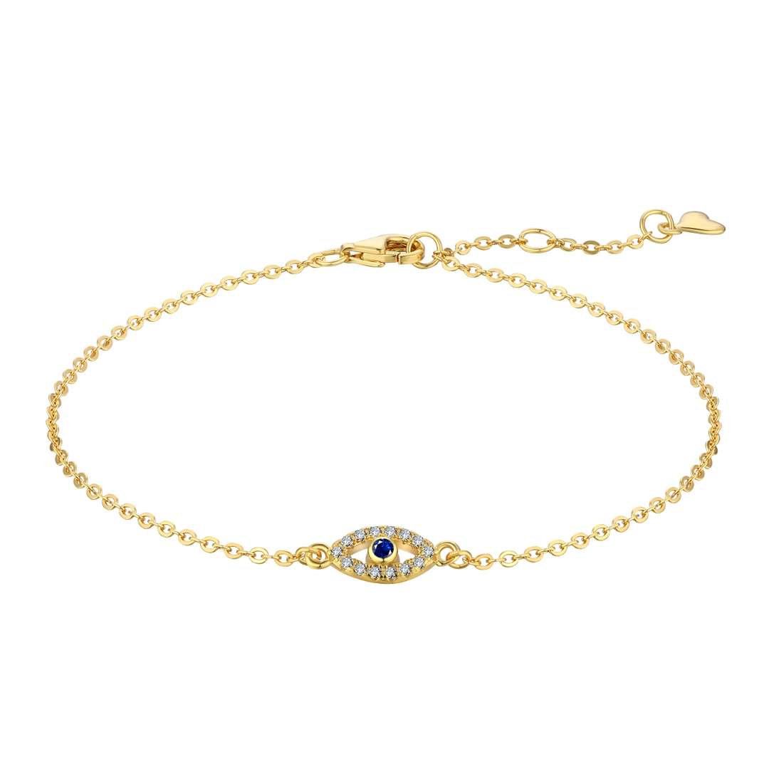 [Tonmkive Jewelry]Collier forme œil porte-bonheur