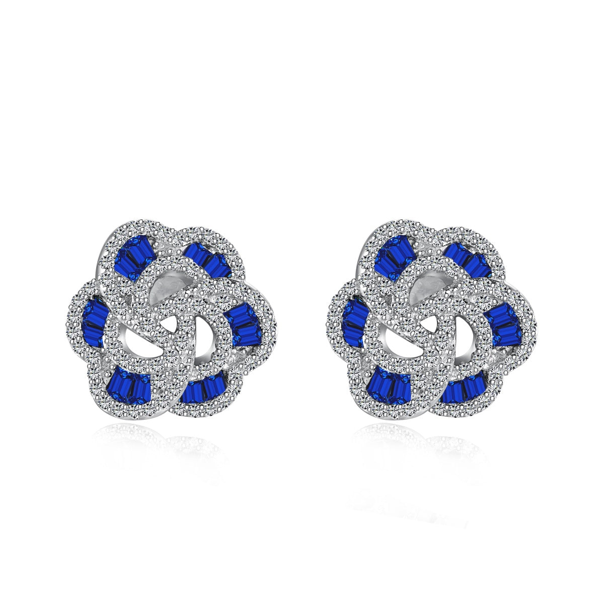 [Tonmkive Jewelry]Boucles d'oreilles quotidiennes exquises en forme de fleur