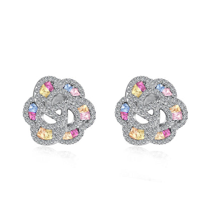 [Tonmkive Jewelry]Boucles d'oreilles quotidiennes exquises en forme de fleur