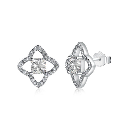 [Tonmkive Jewelry]Élégantes Boucles d'Oreilles Quotidiennes avec Coupe Princesse en Forme d'Étoile