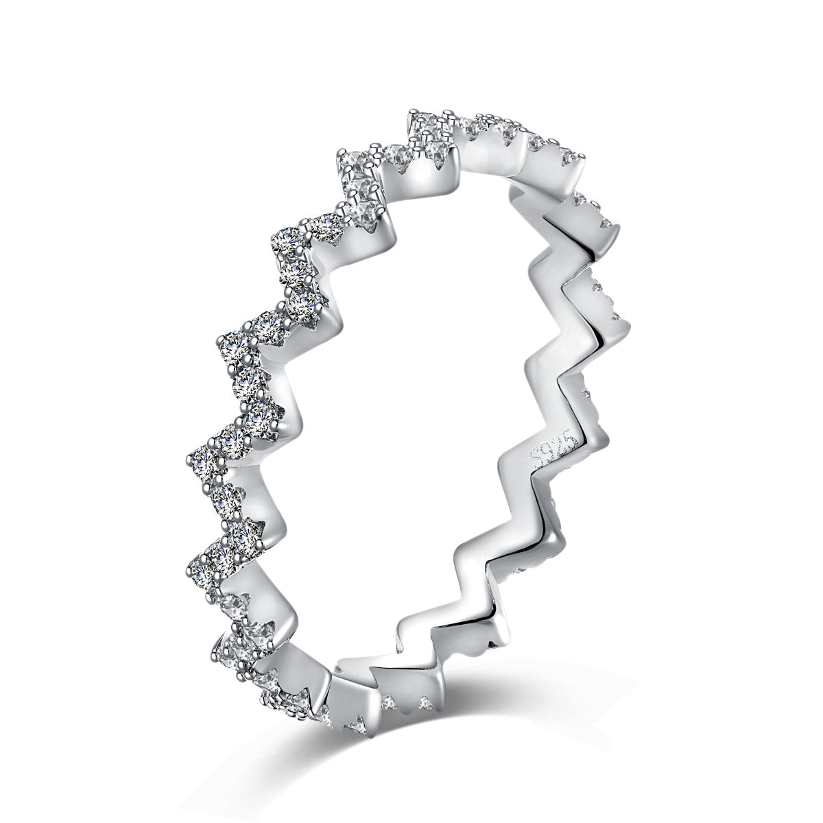[Tonmkive Jewelry]Bague délicate en forme de vague pour le quotidien