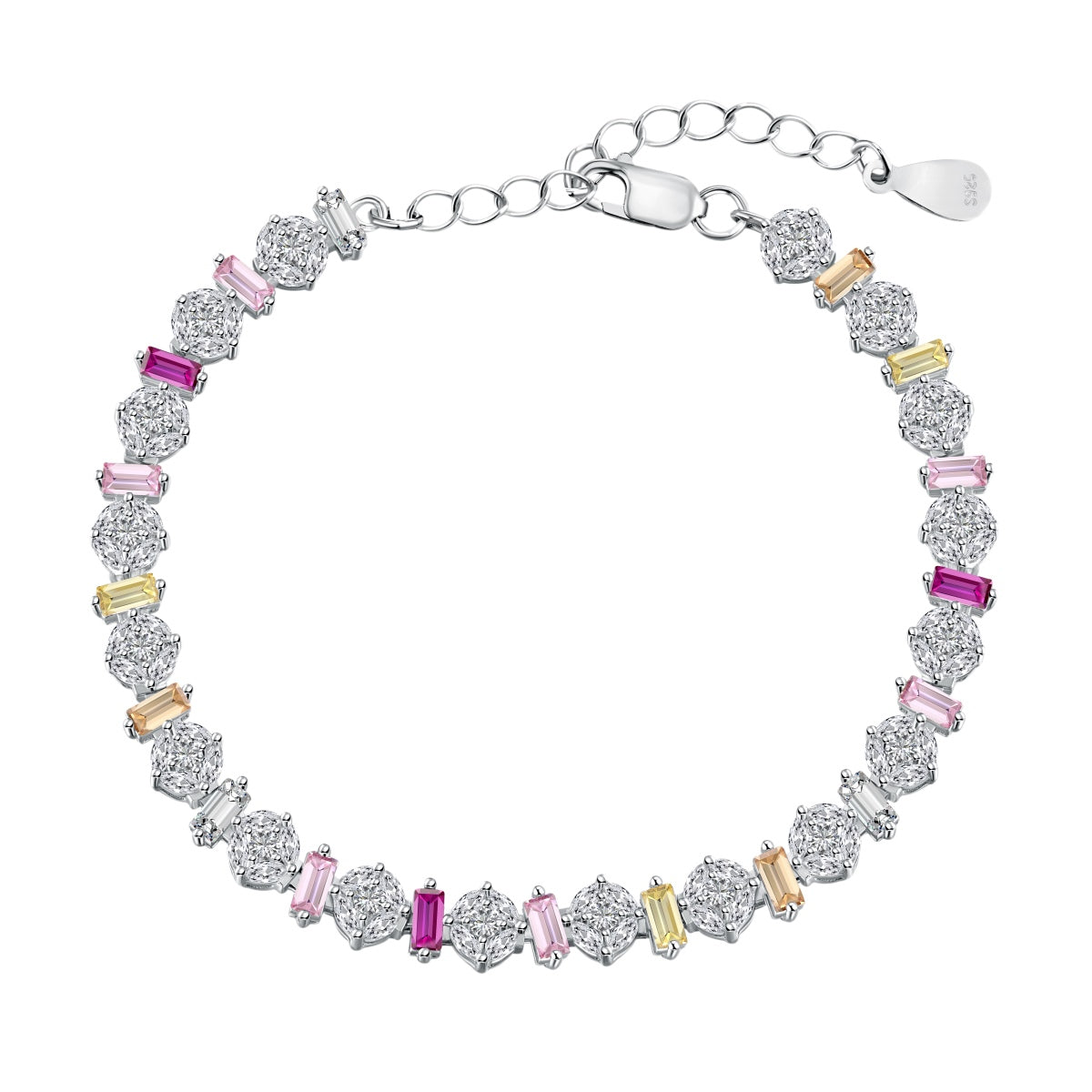 [Tonmkive Jewelry]Bracelet quotidien rond et coloré éclatant