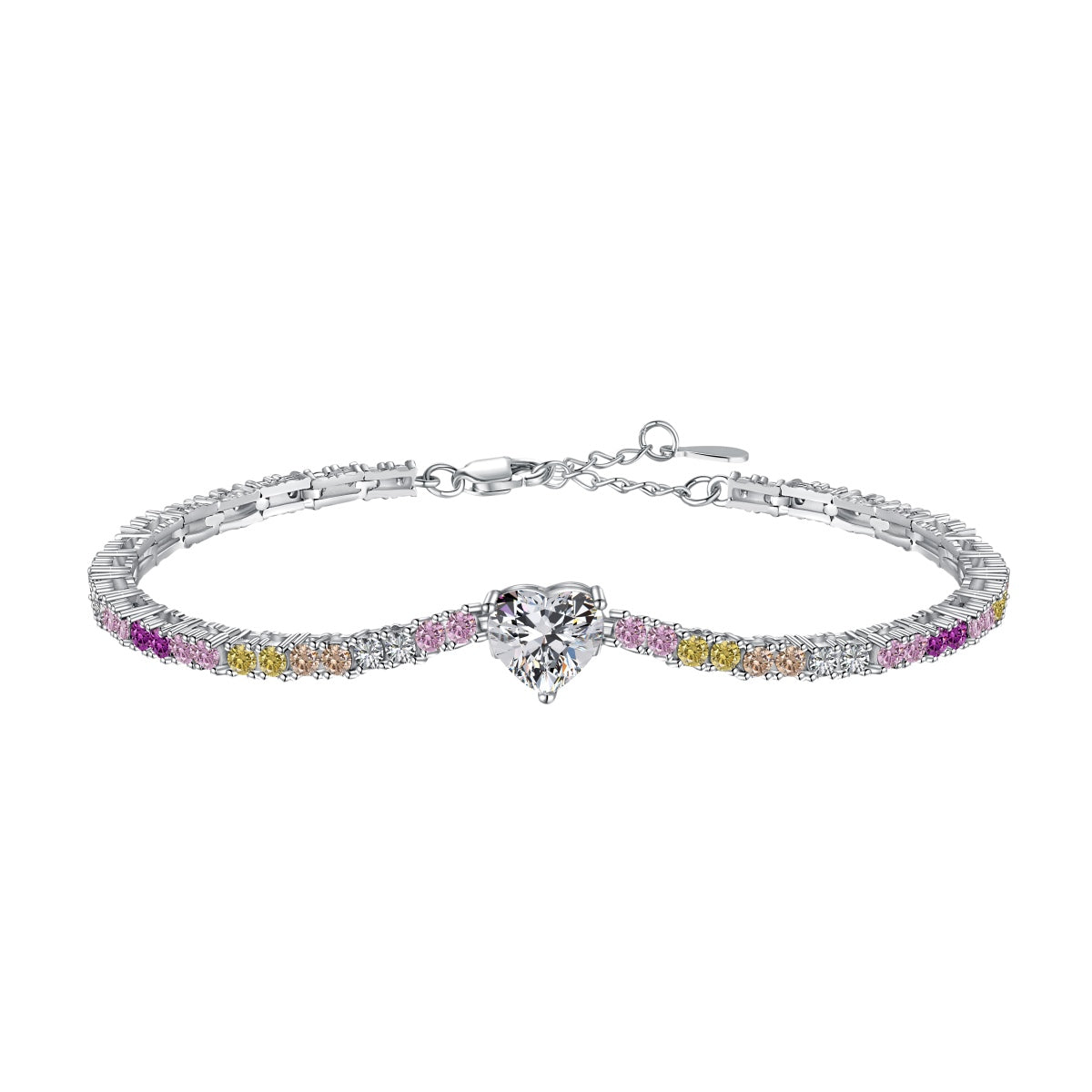 [Tonmkive Jewelry]Bracelet Romantique Coeur Délicat pour Amoureux