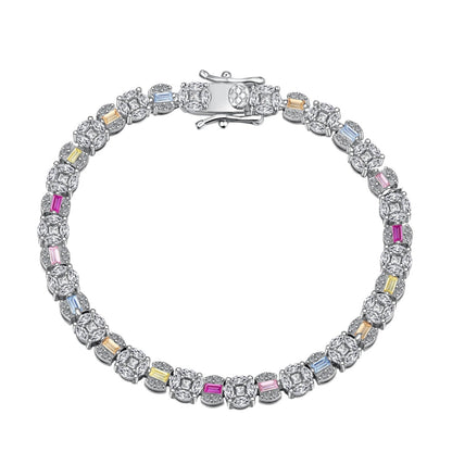 [Tonmkive Jewelry]Bracelet quotidien multi-coupes éclatant et radieux