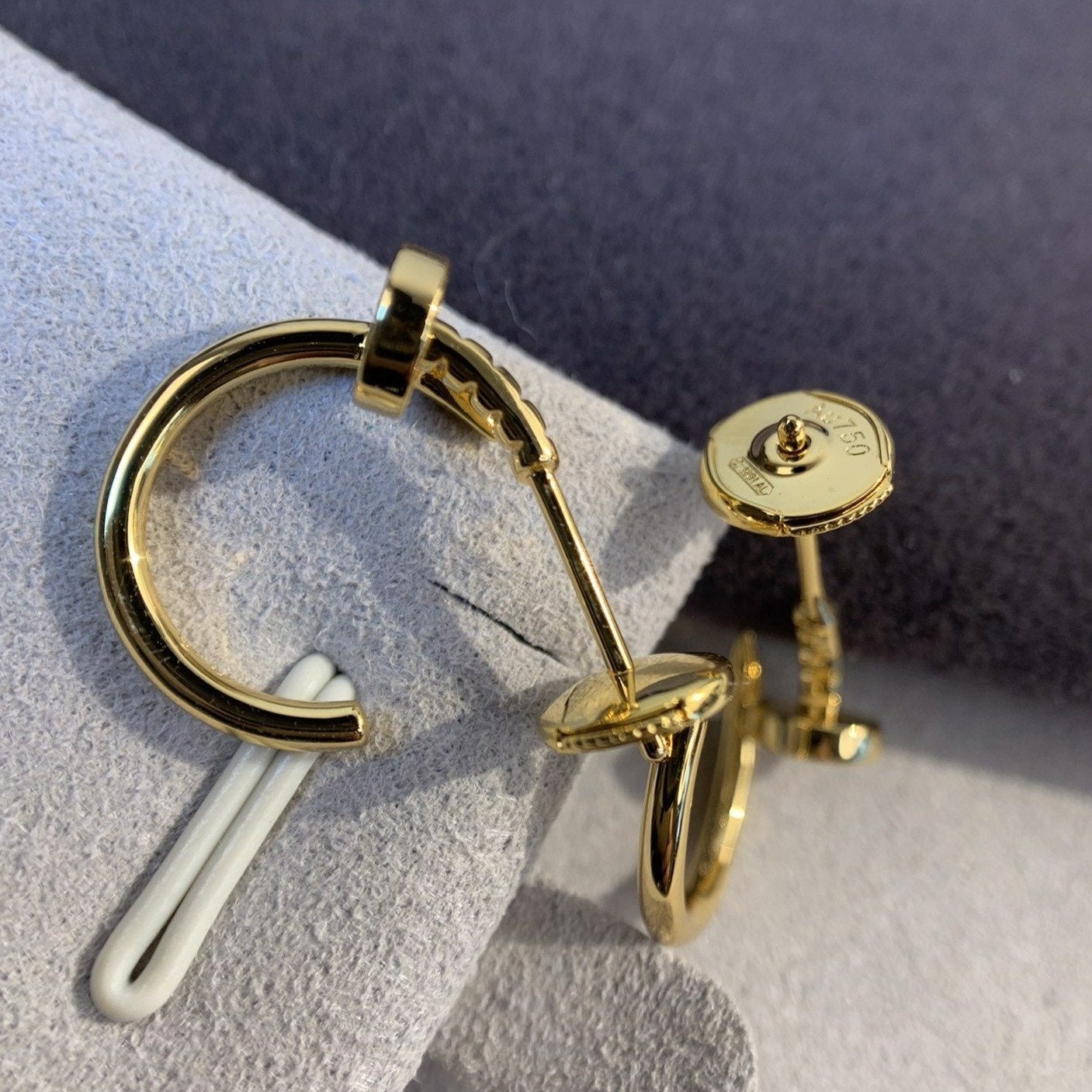 [⭐JeweliWhal]BOUCLES D'OREILLES JUSTE OR
