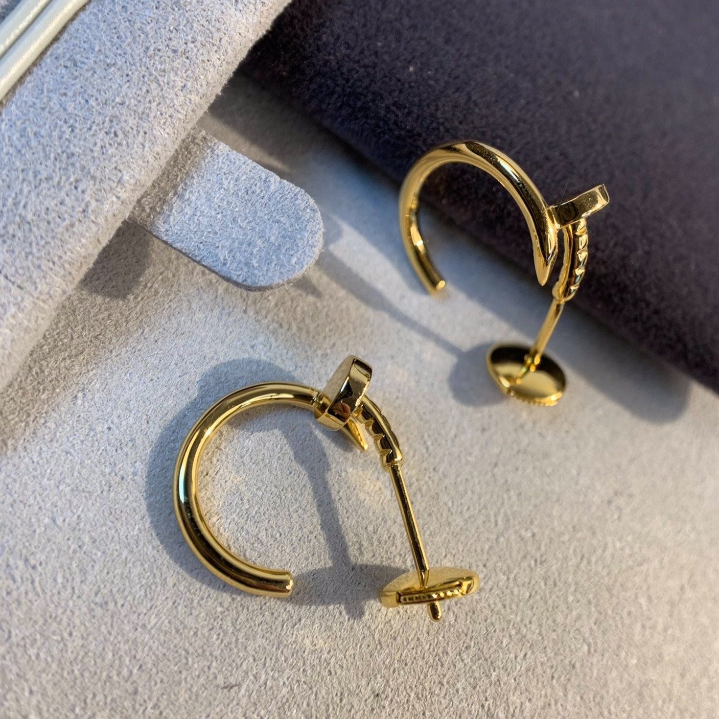 [⭐JeweliWhal]BOUCLES D'OREILLES JUSTE OR