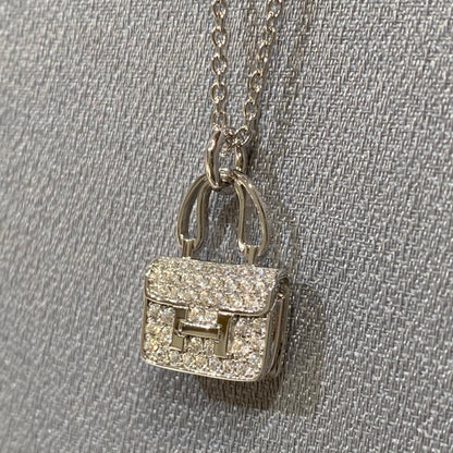 [⭐JeweliWhal]COLLIER CONSTANCE PENDENTIF DIAMANT