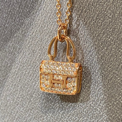 [⭐JeweliWhal]COLLIER CONSTANCE PENDENTIF DIAMANT