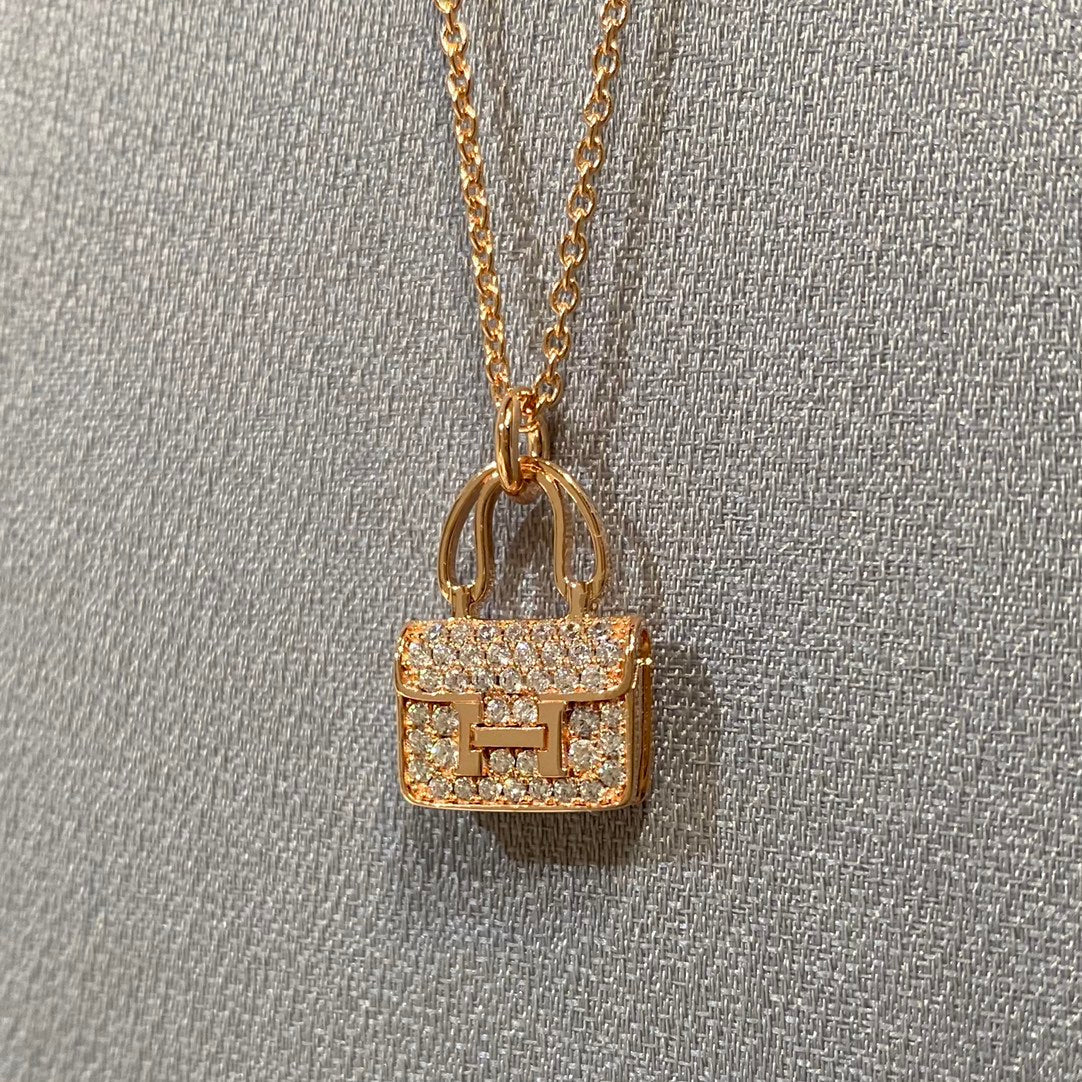 [⭐JeweliWhal]COLLIER CONSTANCE PENDENTIF DIAMANT